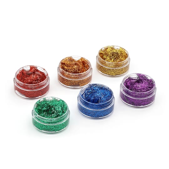 Pride Rainbow Face Glitter, 6ct. by Celebrate It™